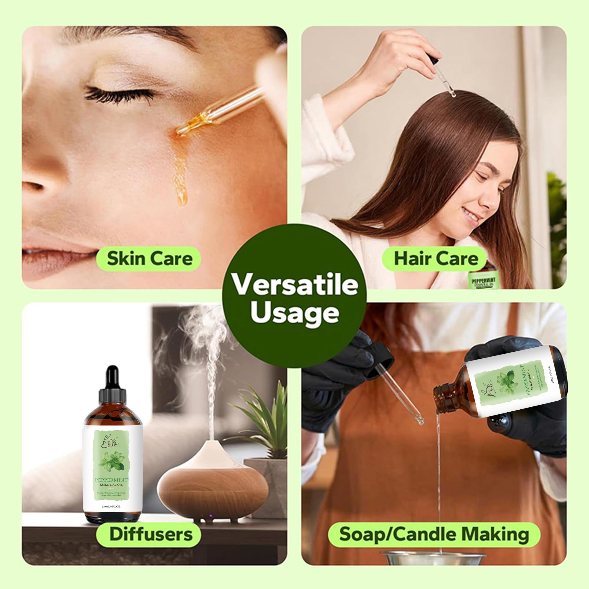 Pipette Blusheva Beauty facilite une application précise de l’huile.