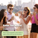 Dentifrice Bmboryxa apatite nano crée une double barrière pour calmer les sensibilités.