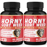BMVINVOL: capsules Horny Goat Weed dans un flacon, soutien énergétique potentiel.