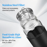 Shaker BNCWCQZ avec filtre intégré pour une boisson homogène et sans grumeaux