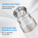 Extérieur silicone non glissant sur le shaker BNCWCQZ pour prise en main sûre