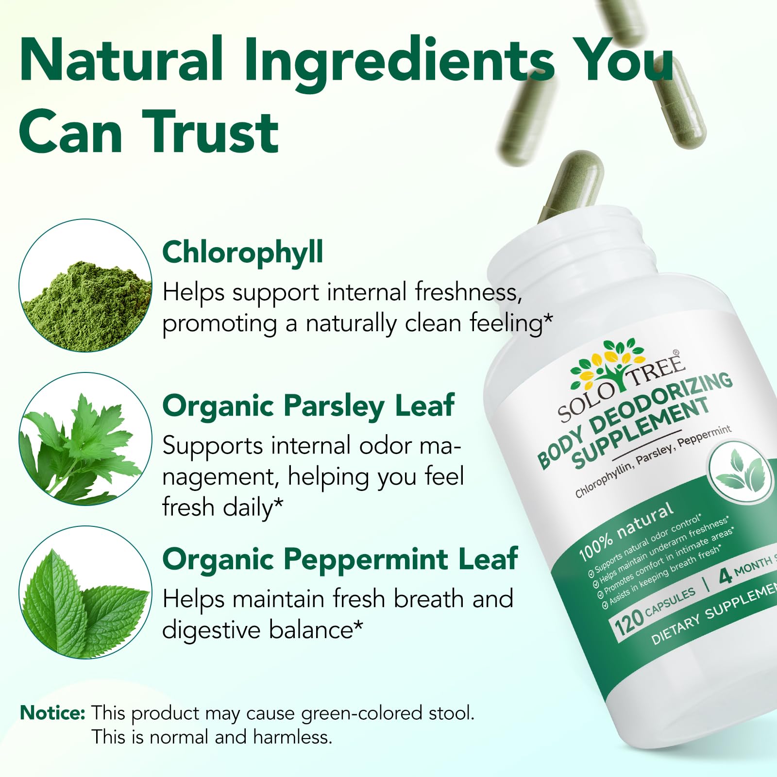 bnhulmxw chlorophylle capsules – dosage quotidien simple et pratique