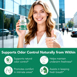 bnhulmxw chlorophylle capsules – ingrédients naturels chlorophylle persil et menthe