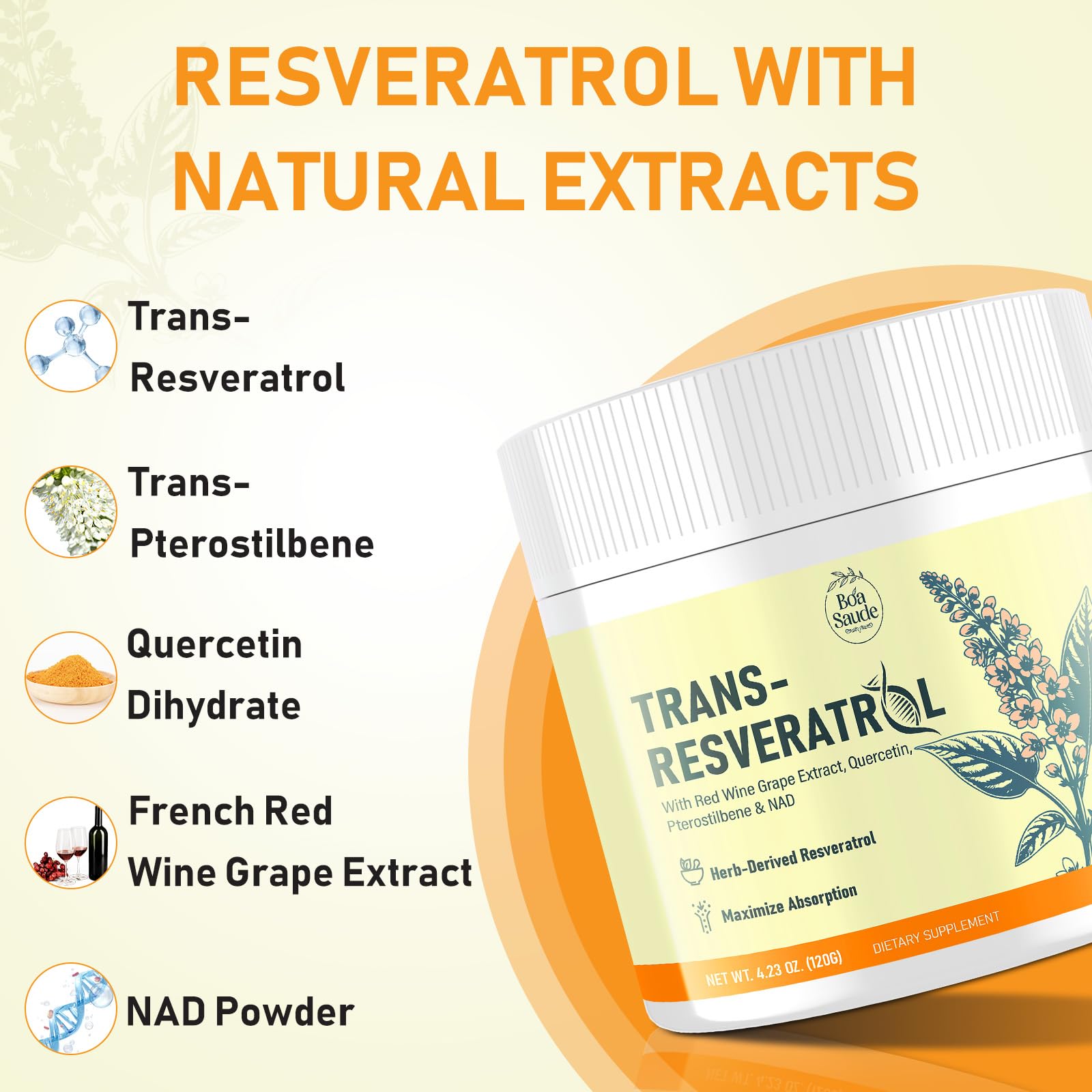 Extrait de vin rouge BoaSaude avec nutriments naturels pour une formulation premium