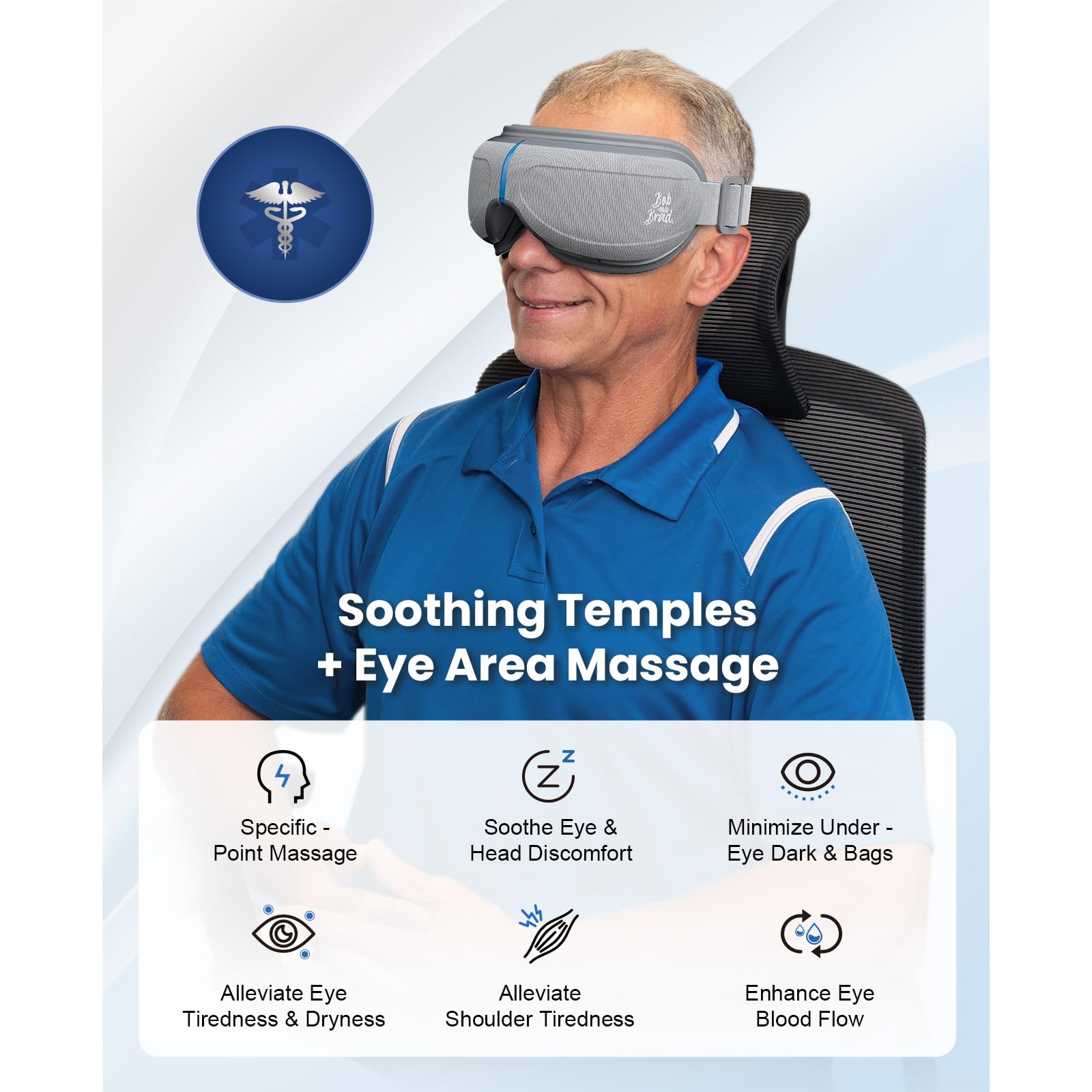 EyeOasis 2: 5 modes et 3 intensités pour un soin adapté.