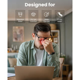 EyeOasis 2: bruit blanc intégré favorisant la détente et le repos.