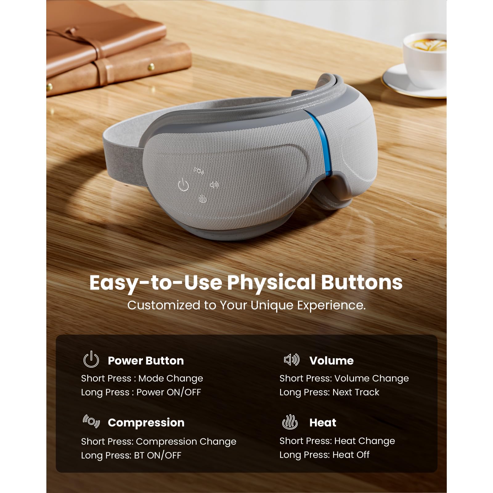 EyeOasis 2: moteur silencieux pour une séance reposante et calme.