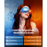 EyeOasis 3 chaleur apaisante sur les yeux pour fatigue visuelle