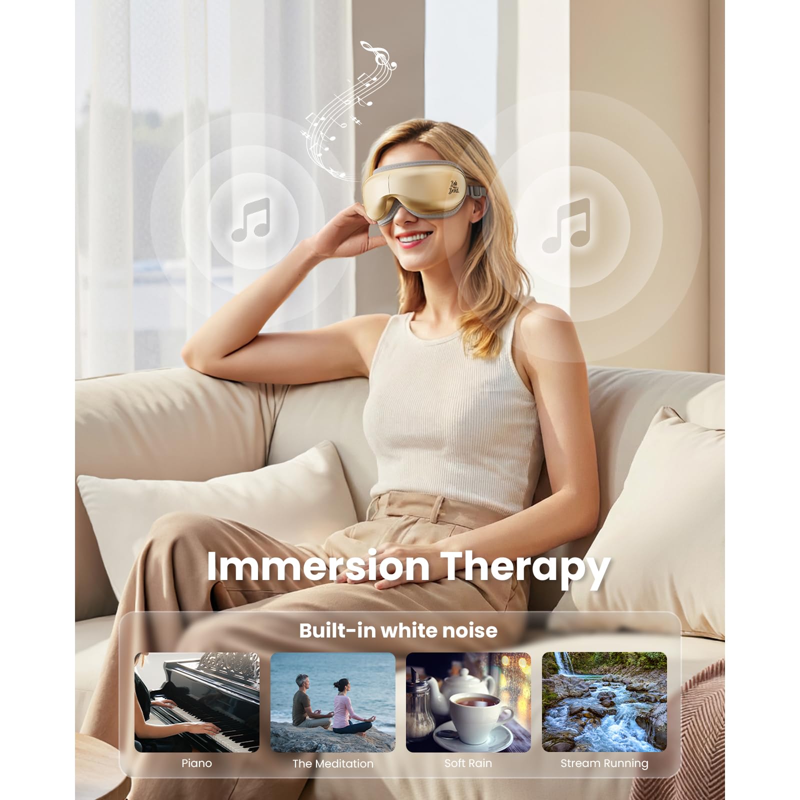 EyeOasis 3 fonctionnement silencieux favorisant repos après effort visuel