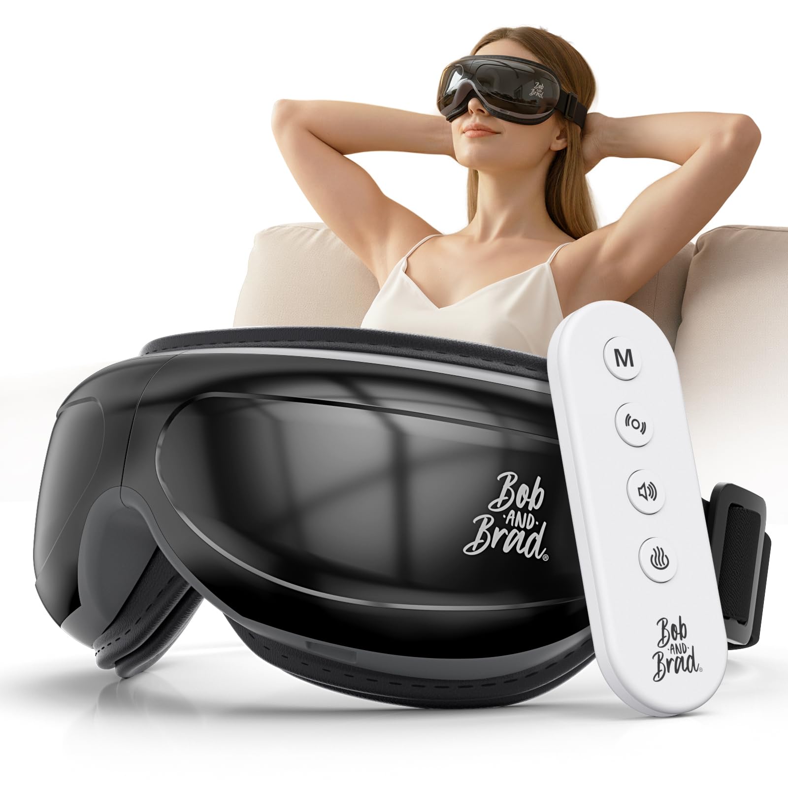 BOB AND BRAD EyeOasis avec télécommande pour un contrôle facile durant les soins oculaires