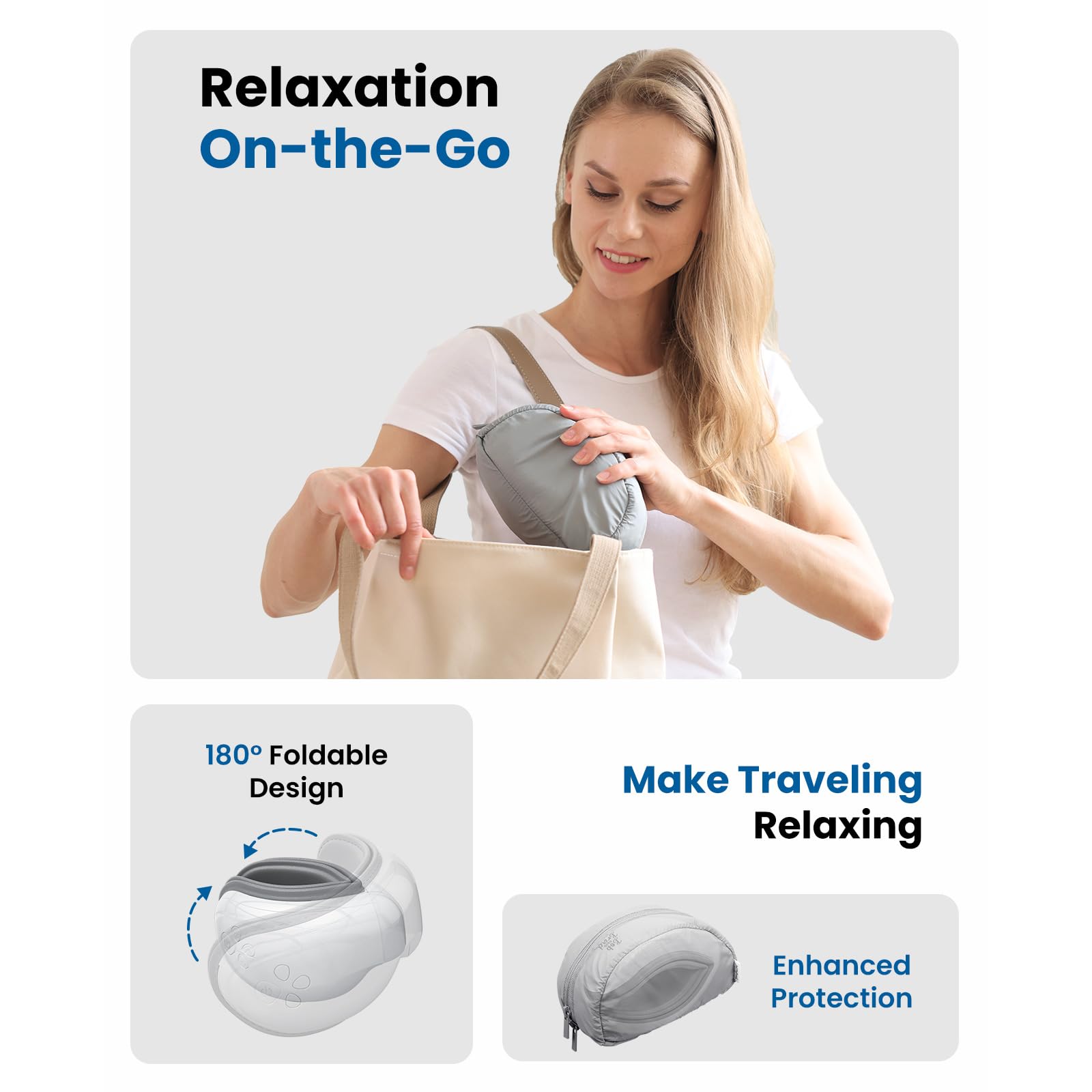 EyeOasis 3 – moteur silencieux pour des sessions sans bruit et détente