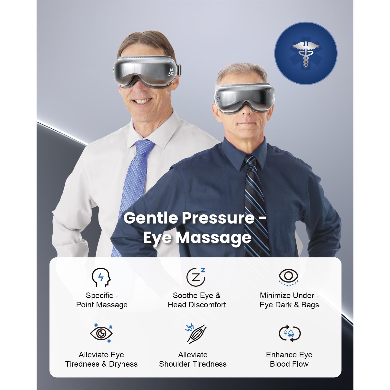 EyeOasis 3 — réglages de pression et chaleur personnalisables