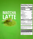 Boba Tea Protein Matcha Latte, matcha Nishio véritable, énergie naturelle et goût riche.