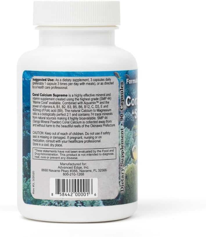 BOB'S BEST Calcium de Corail Supreme — 74 minéraux d'Okinawa pour le quotidien.