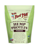 Bob's Red Mill protéine de chanvre dans un emballage zippé, pratique à refermer.