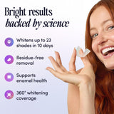 Bandes Boca Bella U-Wraps faciles à placer sur les dents