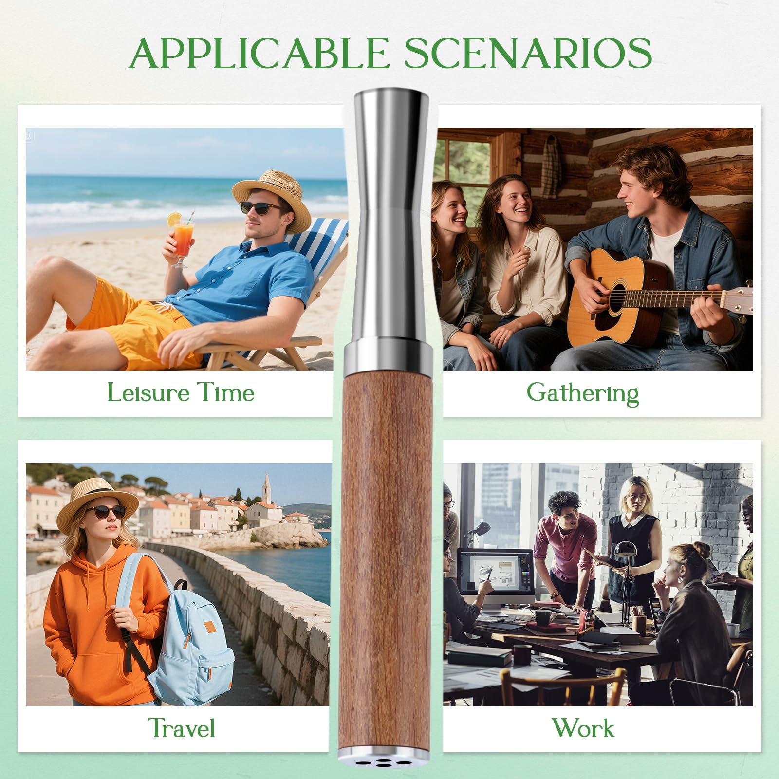 Format compact et portable, idéal pour la poche et les déplacements.