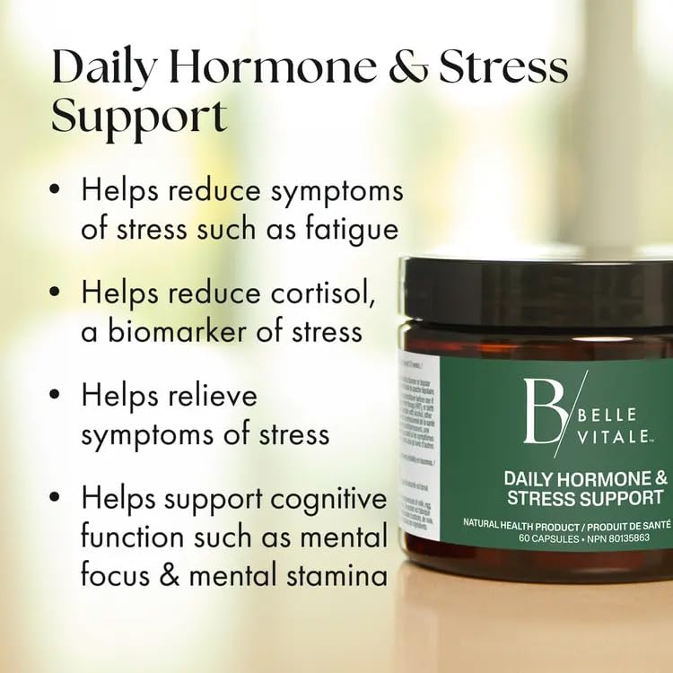 BODi Belle Vitale: capsules-ouvertes, énergie soutenue et réduction possible de la fatigue.