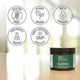 BODi Belle Vitale: tableau-nutriments indiquant énergie et métabolisme.
