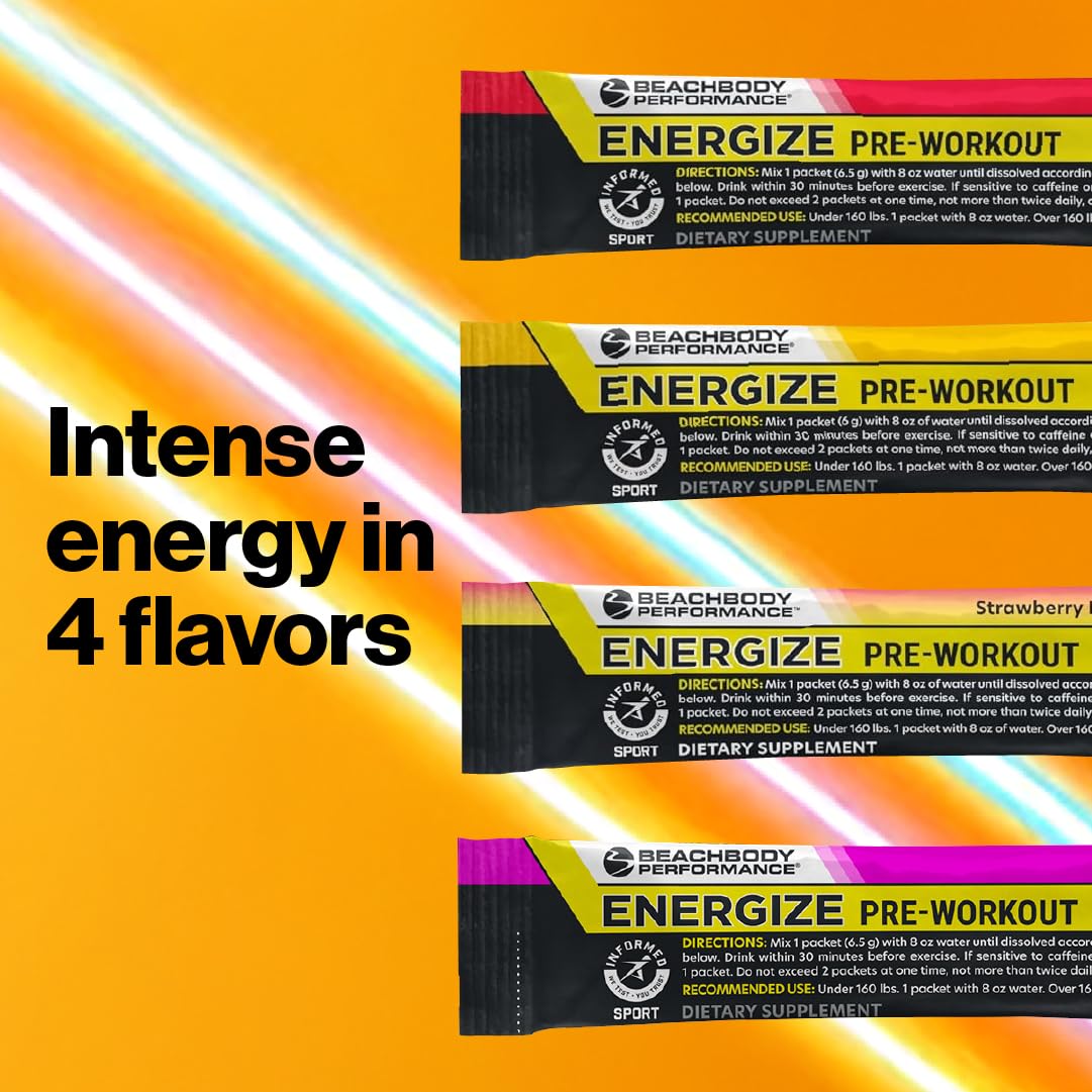BODi Energize boisson fraise citron au goût agréable