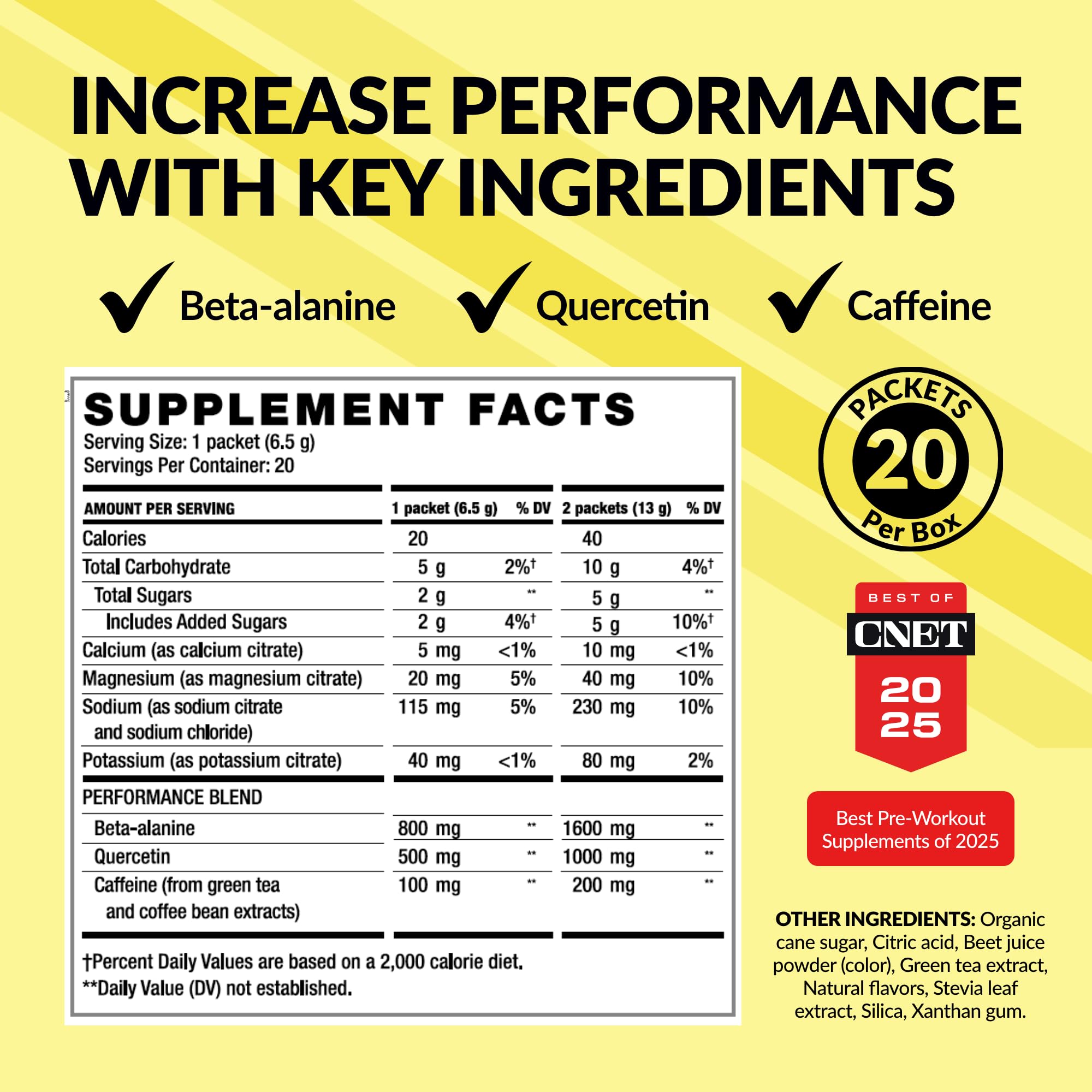 BODi Energize dosage précis dans une gourde pour utilisation rapide