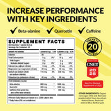 BODi Energize dosage précis dans une gourde pour utilisation rapide