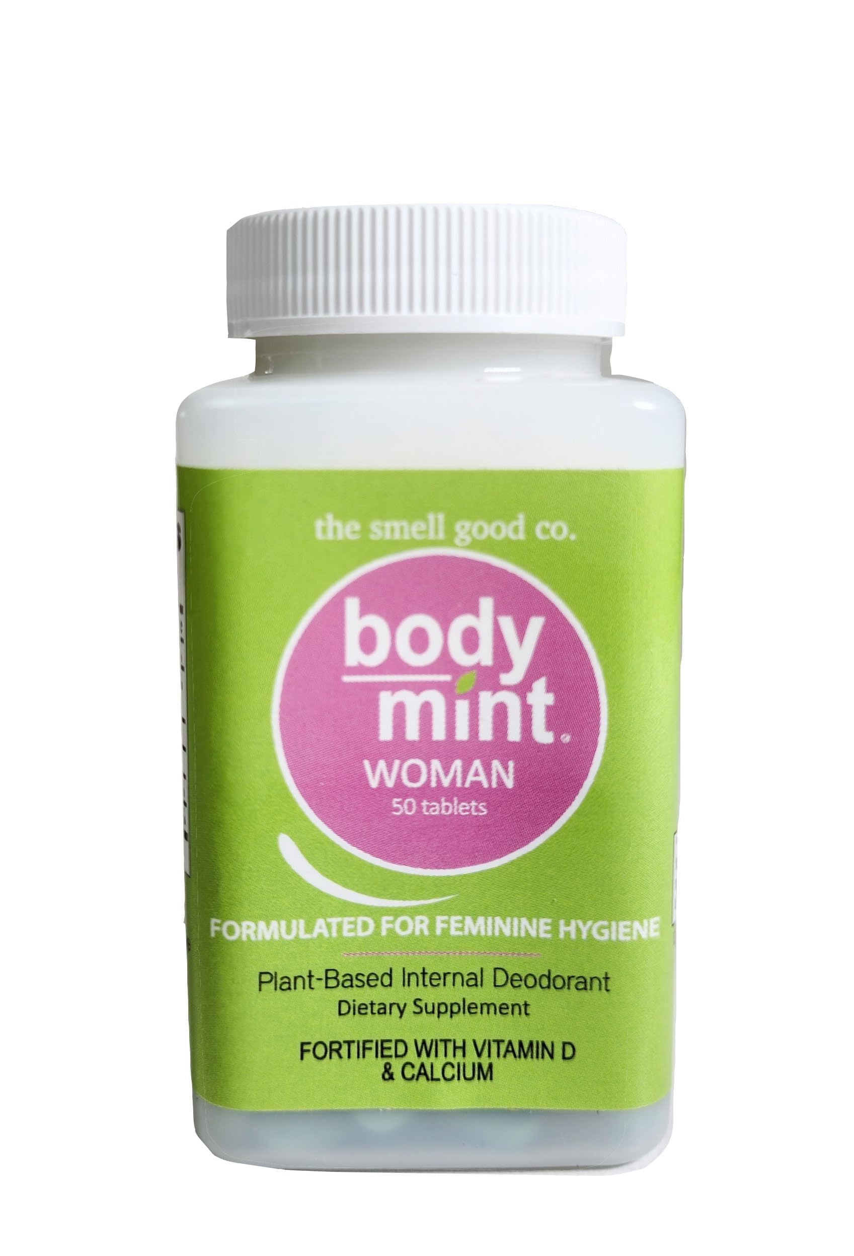 Body Mint Woman tablettes déodorantes internes pour une fraîcheur durable