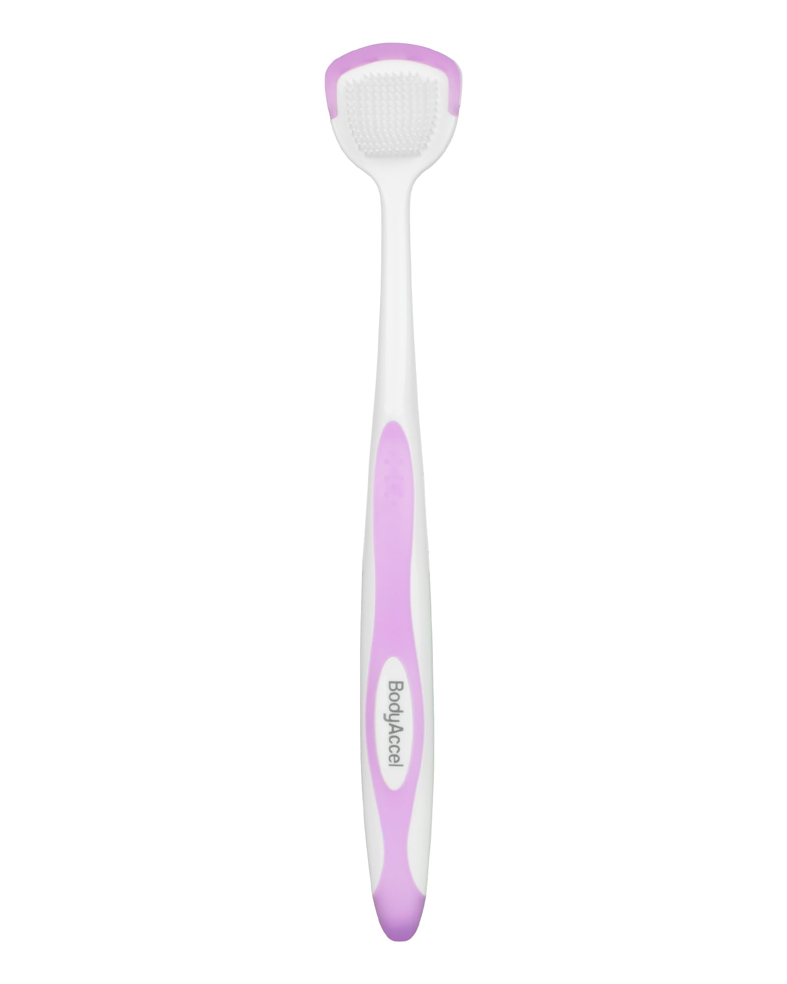 Brosse langue silicone BodyAccel: douceur adaptée pour une hygiène buccale quotidienne.