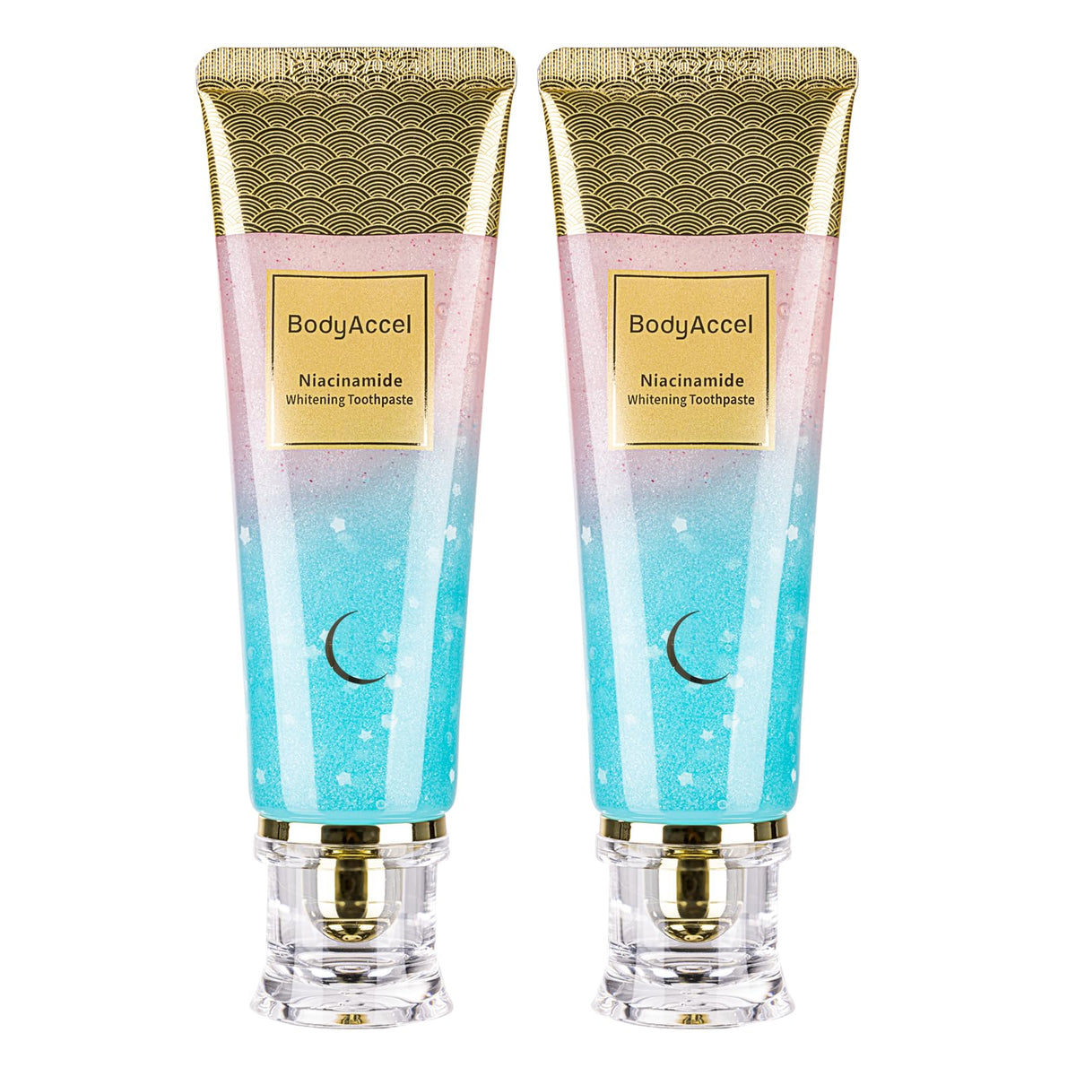 BodyAccel dentifrice-niacinamide blanchiment dents: sourire plus clair après brossage