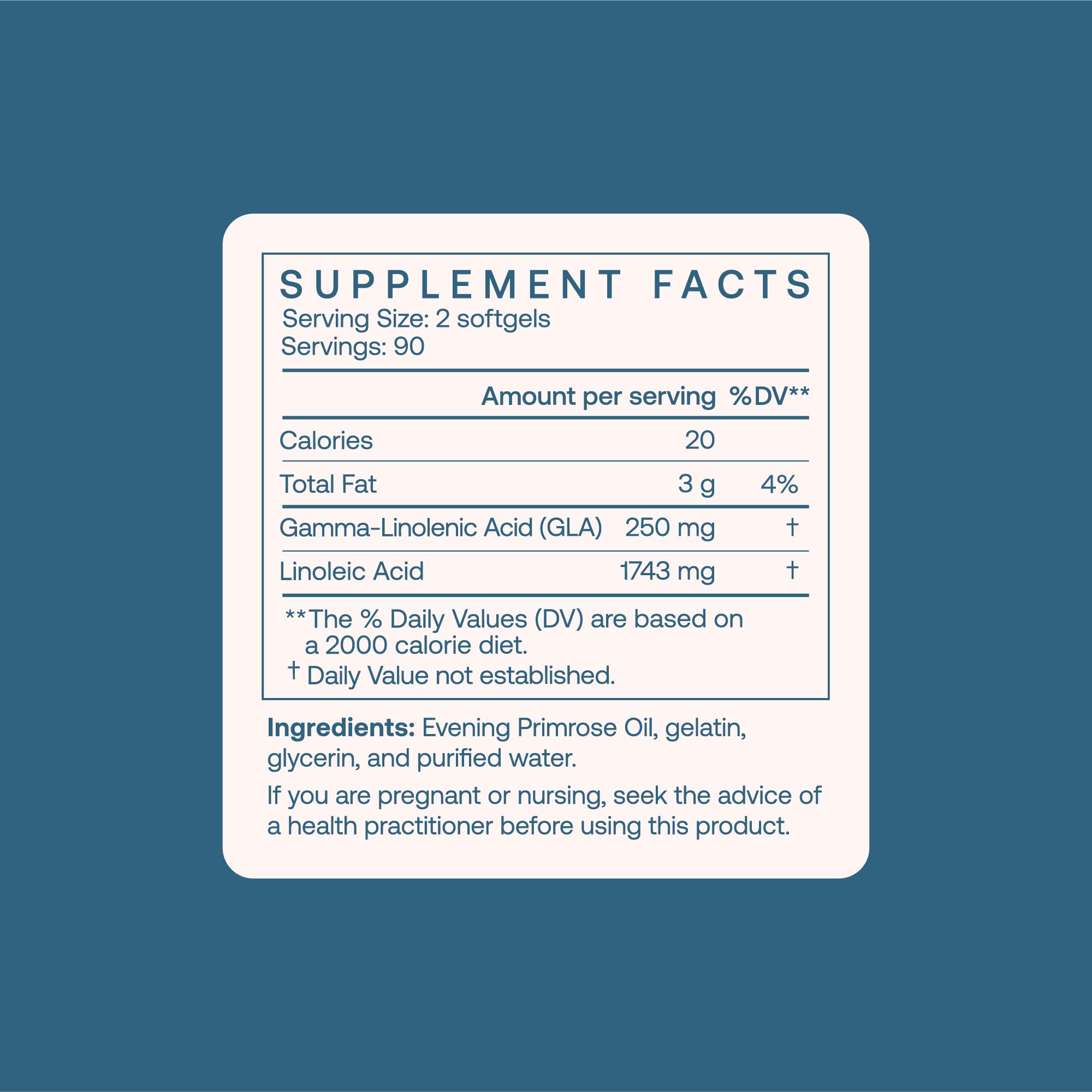 BodyBio Evening Primrose Oil, emballage soigné prêt à l emploi.