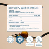 BodyBio PC, focus cerveau, membrane cellulaire renforcée pour une meilleure vitalité cognitive