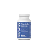 BodyBio Vitamine B+ – flacon ouvert avec capsules, soutien potentiel énergie et métabolisme