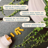 BodyBio Vitamine B+ – emballage sans colorants artificiels, pureté du produit