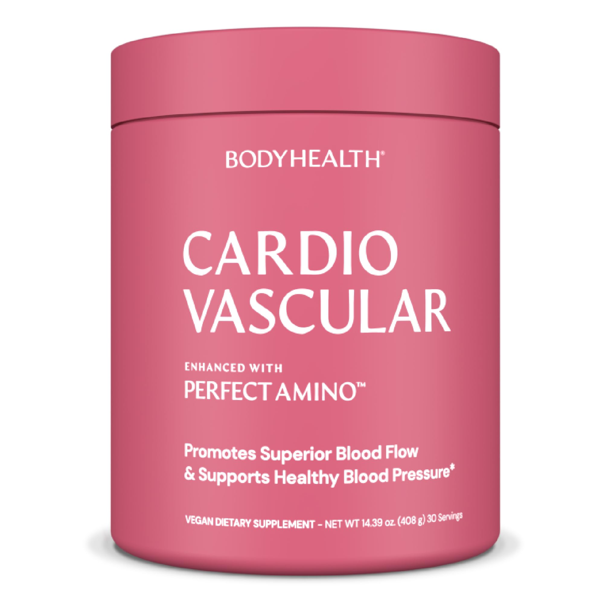 BodyHealth Cardio Vascular bouteille chocolat, pratique pour usage quotidien.