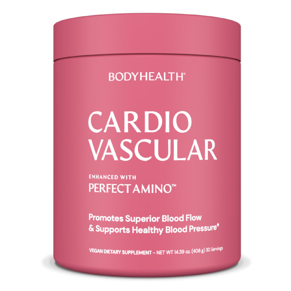 BodyHealth Cardio Vascular bouteille chocolat, pratique pour usage quotidien.