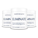 Bouteille BodyHealth Intestinal Cleanse sur table, présentation pratique