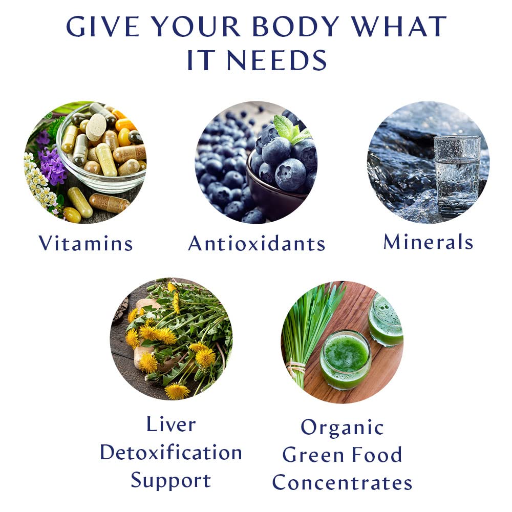 BodyHealth Multi Complete — ingrédients végétaux et minéraux pour une nutrition complète.