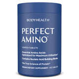 BodyHealth PerfectAmino – bouteille et tablettes faciles à avaler, soutien quotidien à l'entraînement.