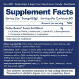 Dose-cuillère de BodyHealth PerfectAmino facilitant le dosage après entraînement