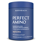 BodyHealth PerfectAmino Poudre pré-entraînement pour énergie et récupération potentielles.