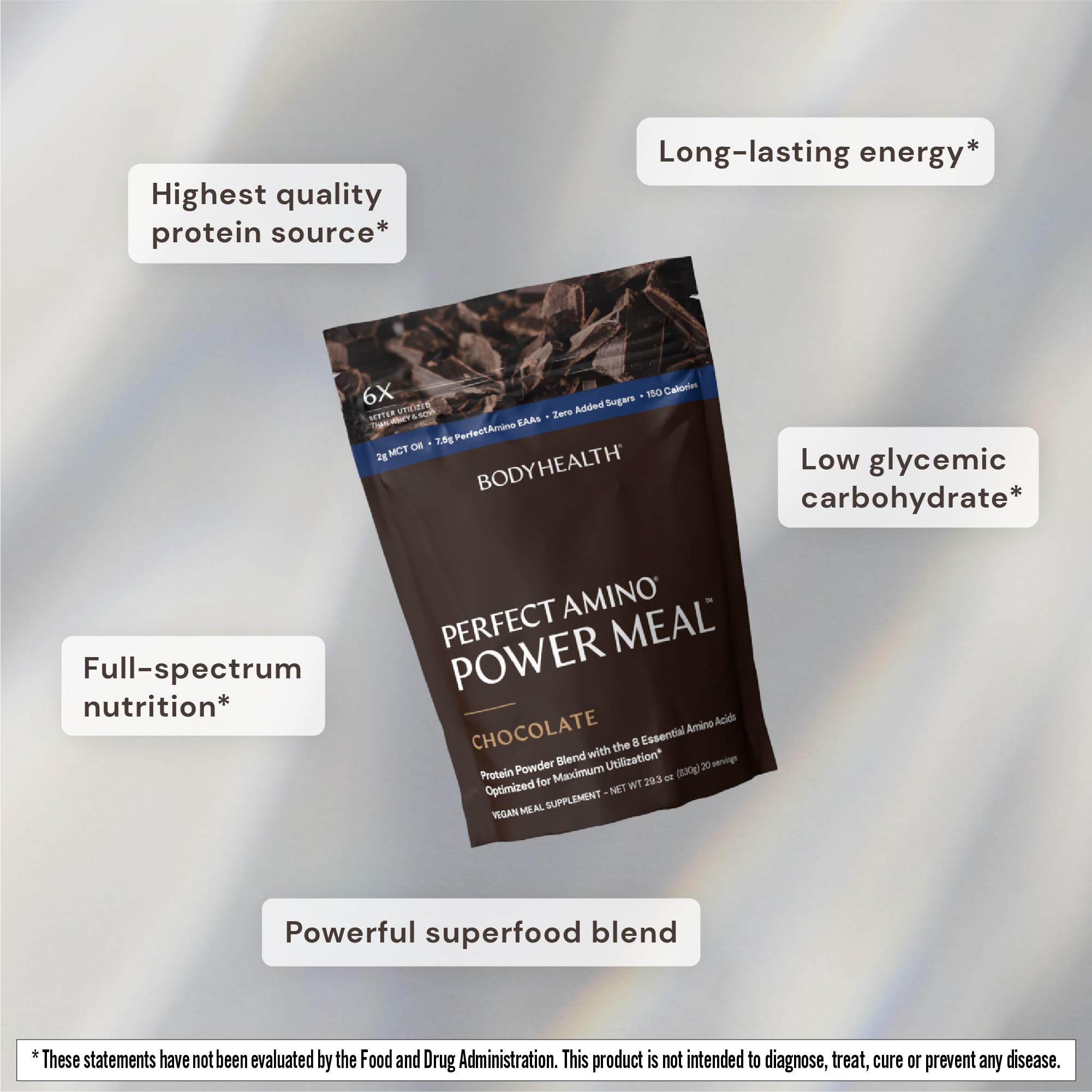 BodyHealth PerfectAmino Power Shake préparation avec shaker et mélange chocolat