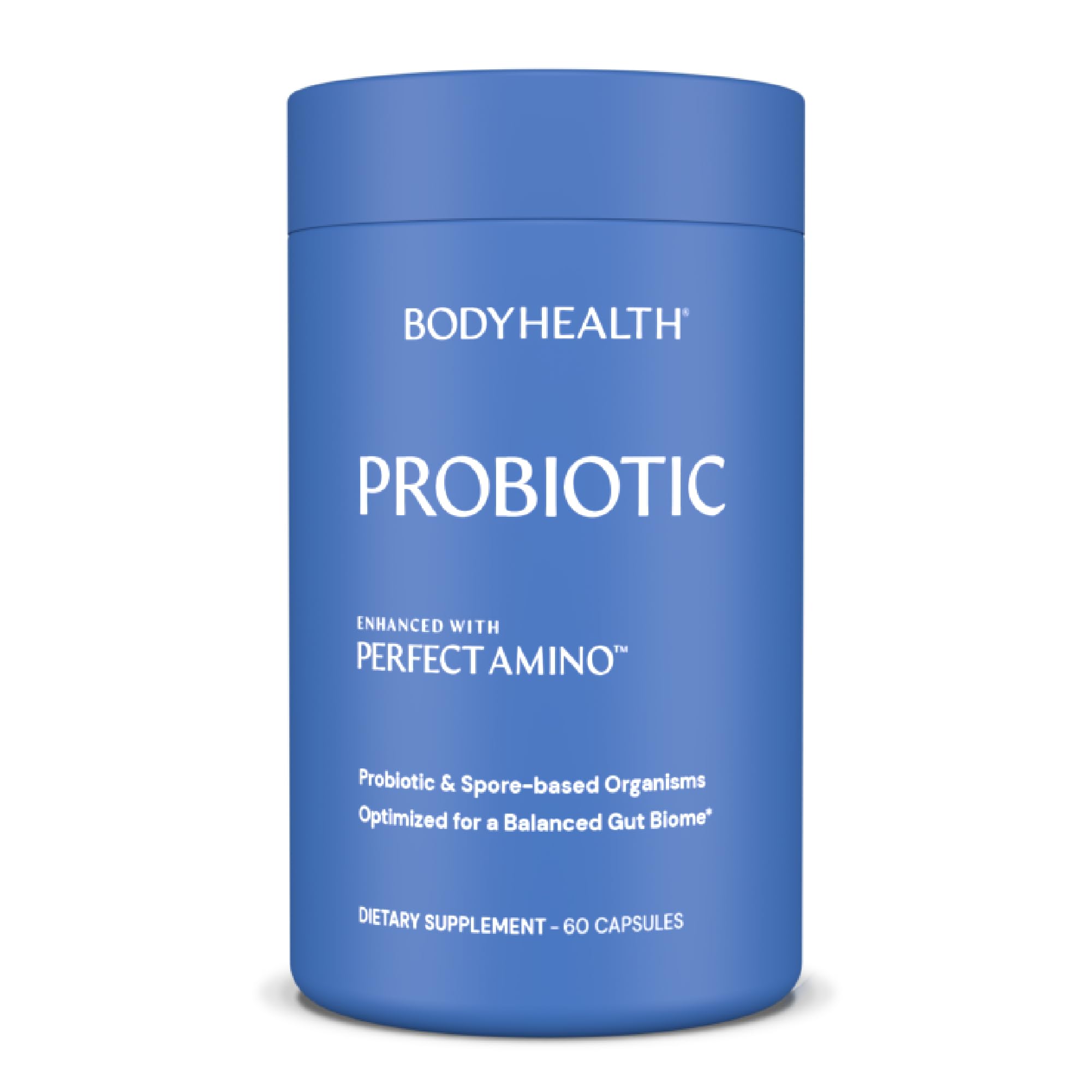 BodyHealth Probiotique – bouteille de 60 capsules, soutien digestif potentiel