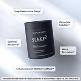 BodyHealth Sommeil – étiquette rapprochée indiquant composition et utilisation nocturne.