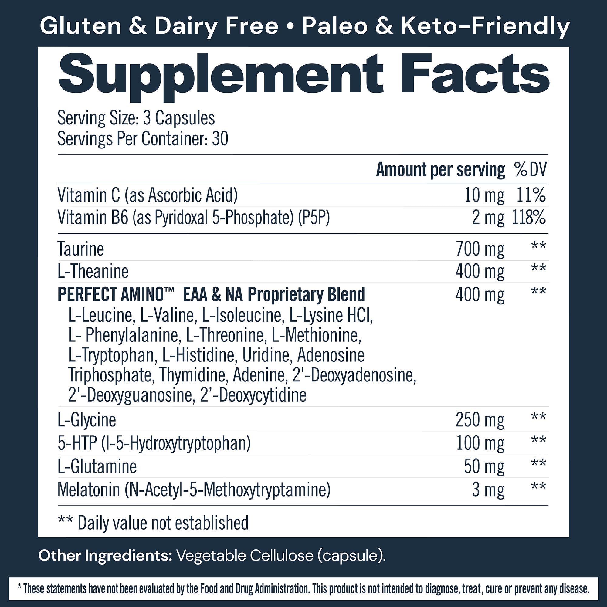 BodyHealth Sommeil – gélules 3 mg, format pratique et facilite la prise nocturne.