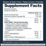 BodyHealth Sommeil – gélules 3 mg, format pratique et facilite la prise nocturne.