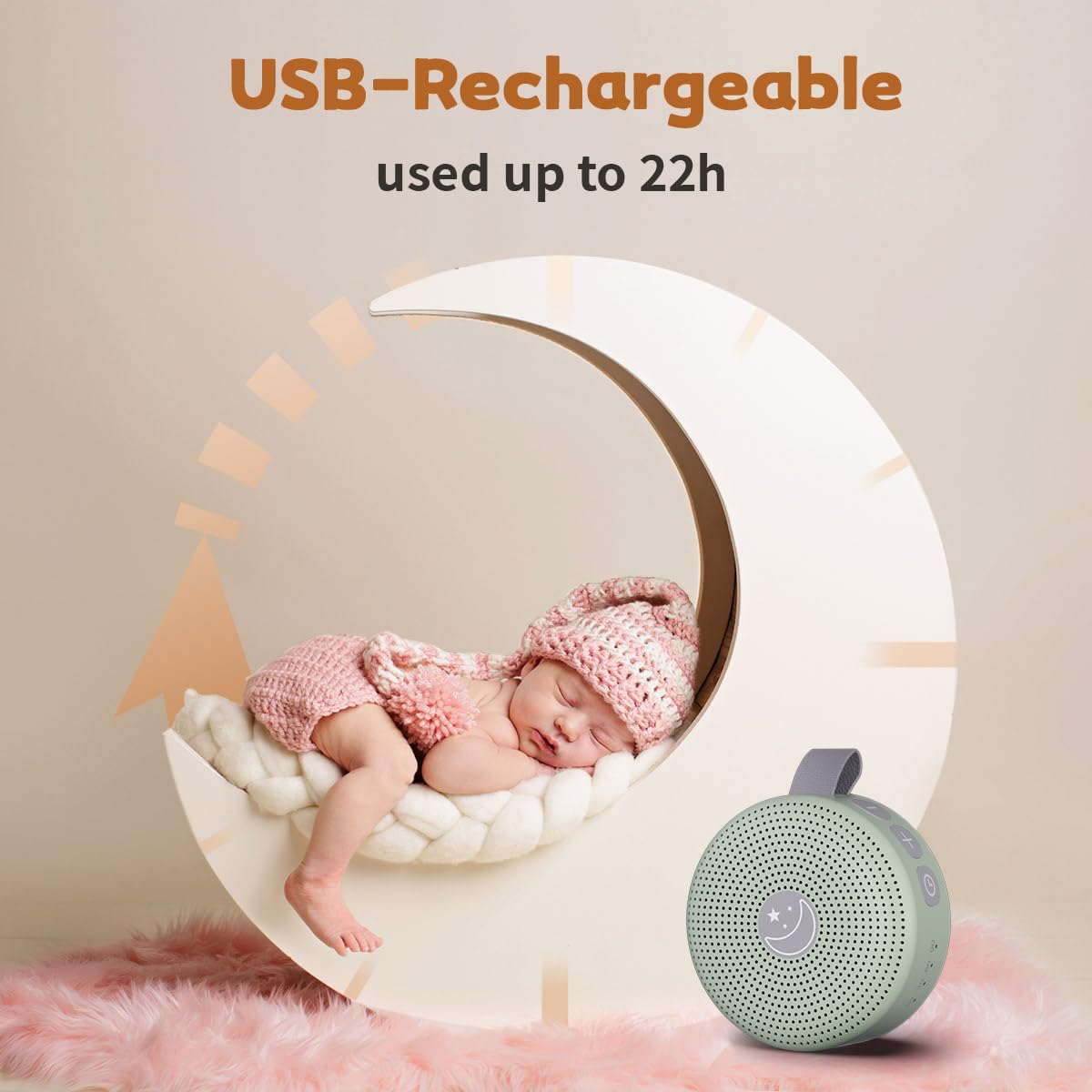 BodyHush 30 sons apaisants pour bébé et adultes utilisés au coucher et relaxation.