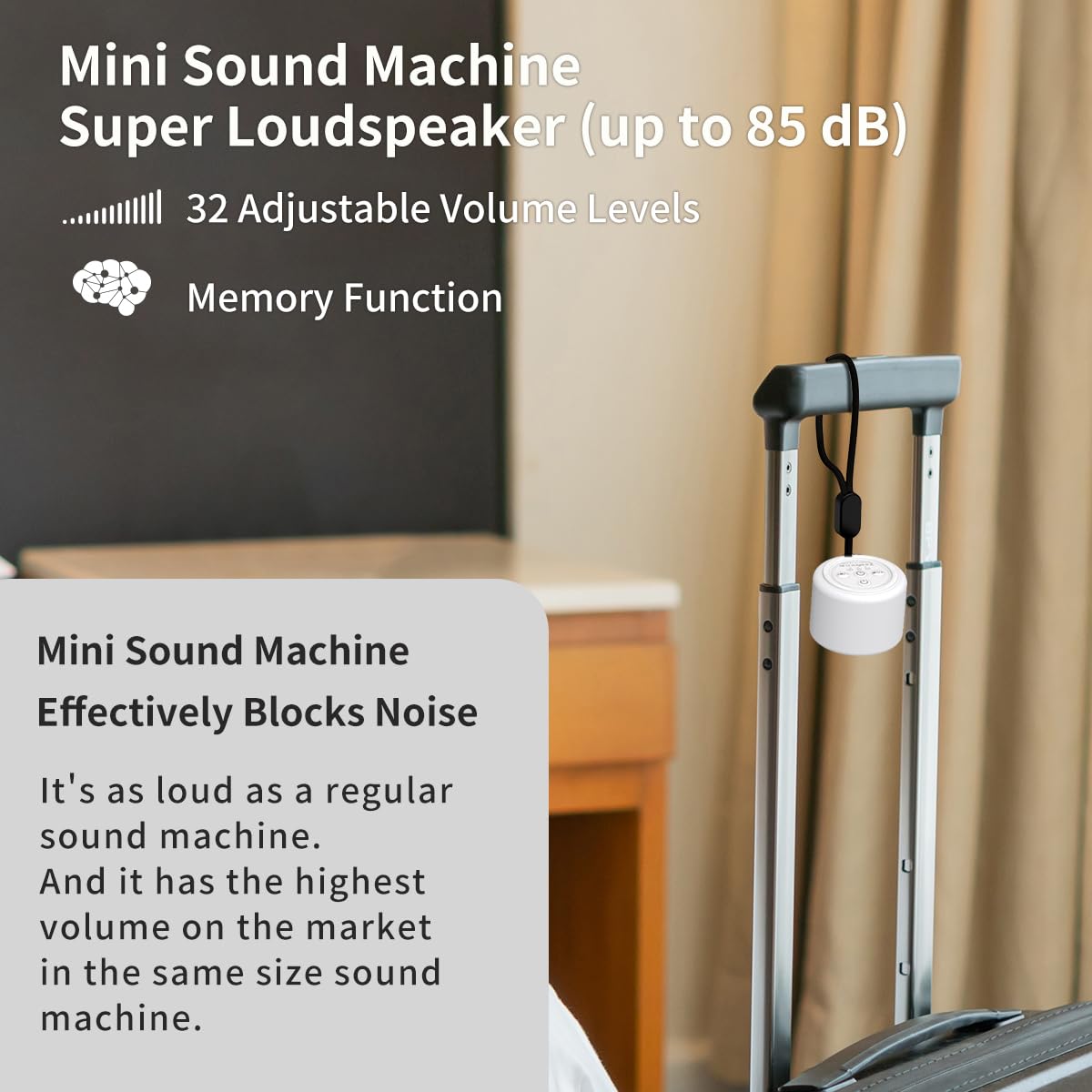 BodyHush Mini Temporisateur Memoire: Sessions personnalisables.