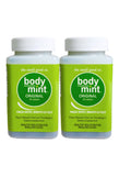 BodyMint emballage-pack-deux bouteilles pratique pour la routine quotidienne.