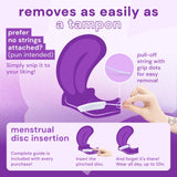 Bodyotics Comfydisc : silicone sûr et non toxique pour un contact doux.