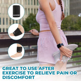 Bodyprox thérapie rapide offre une option froide ou chaude selon le besoin.
